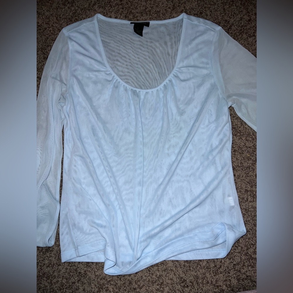 Mesh long sleeve top - The Limited - L